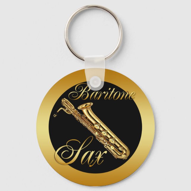 BARITONE SAXOPHONE KEY RING (Front)