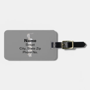 Baritone Saxophone Luggage Tag