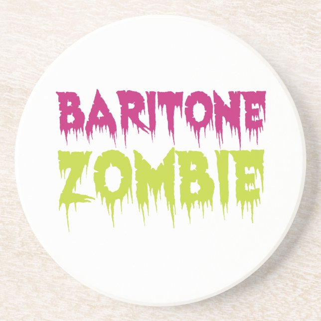 Baritone Zombie Coaster (Front)