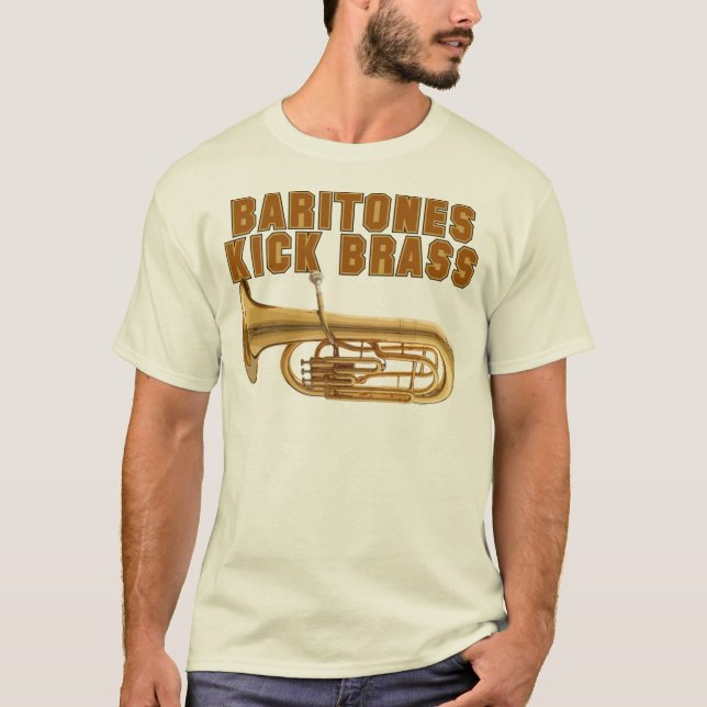 Baritones Kick Brass T-Shirt (Front)