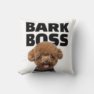 Bark Boss Dog Photo Custom Pet Cushion