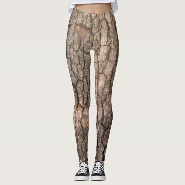 Bark of plane tree leggings (Front)