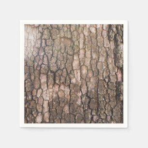 Bark of plane tree napkin