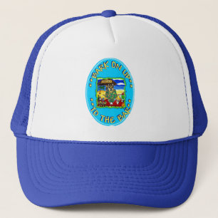 BARK ON UP TO THE BAR TRUCKER HAT