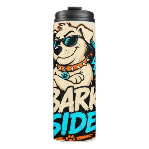 Bark Side Dog PNG, Funny Dog Sublimation Design, C Thermal Tumbler
