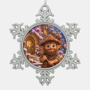Bark the Whimling Snowflake Ornament