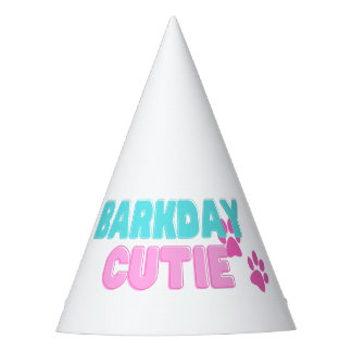 Barkday Cutie Party Hat