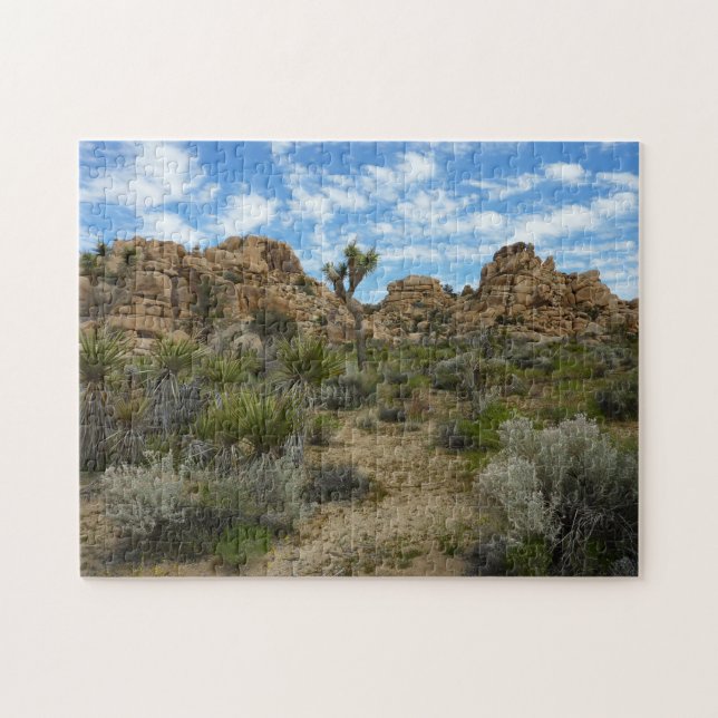 Barker Dam Loop Trail at Joshua Tree National Park Jigsaw Puzzle (Horizontal)