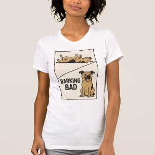 Barking Bad – Funny Dog Lover Parody Poster T-Shirt