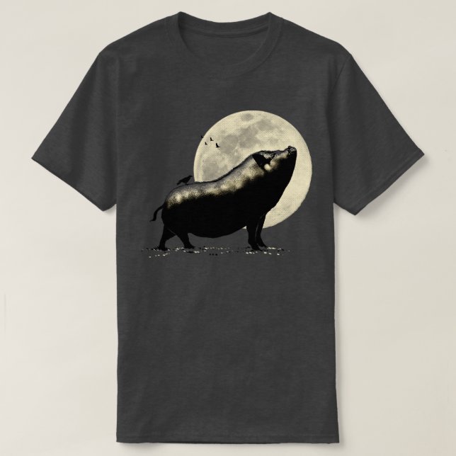 barking pig T-Shirt (Design Front)