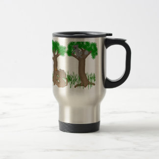 barking up the wrong tree travel mug