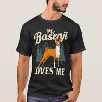 Barkless Dog My Basenji Loves Me Dog