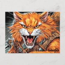 Barkley Barbarian Postcard