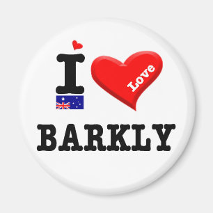 BARKLY - I Love Magnet