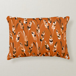 Barley Corn Organic Bread Background Decorative Cushion
