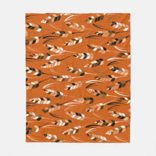 Barley Corn Organic Bread Background Fleece Blanket