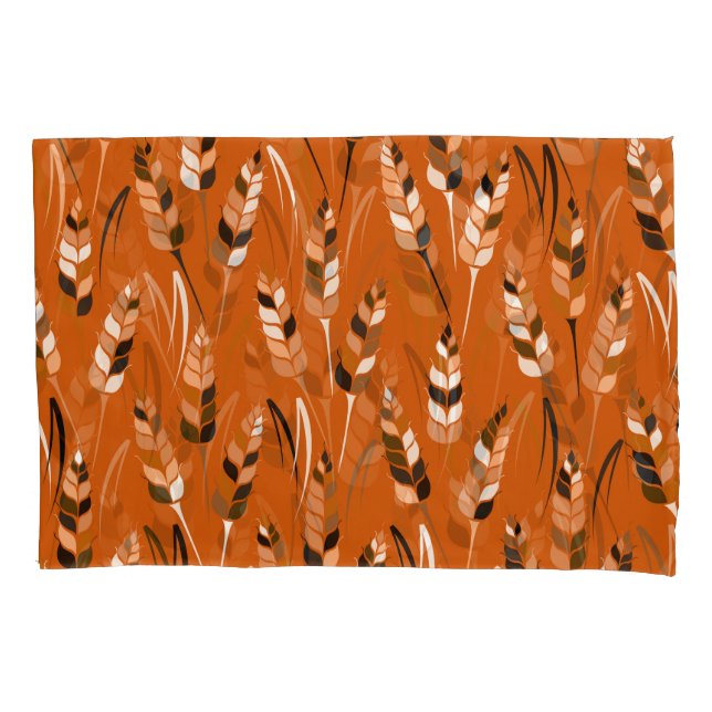 Barley Corn Organic Bread Background Pillowcase (Front)