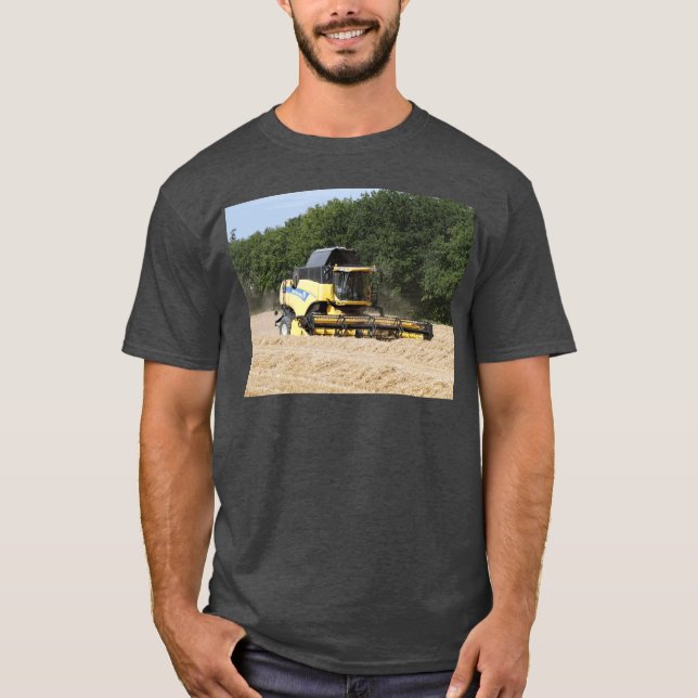 Barley Harvesting T-Shirt (Front)