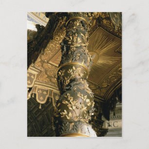 Barley sugar column from the Baldacchino Postcard