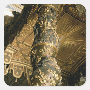 Barley sugar column from the Baldacchino Square Sticker