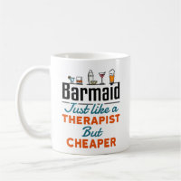 Barmaid Like a Therapist But Cheaper