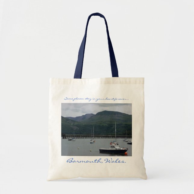Barmouth canvas Tote bag (Front)