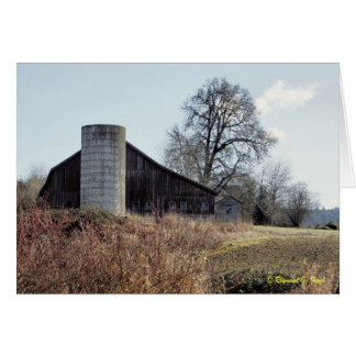 Barn and Silo - Card & Envelope