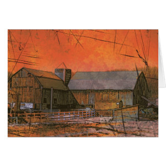 Barn at Sunset
