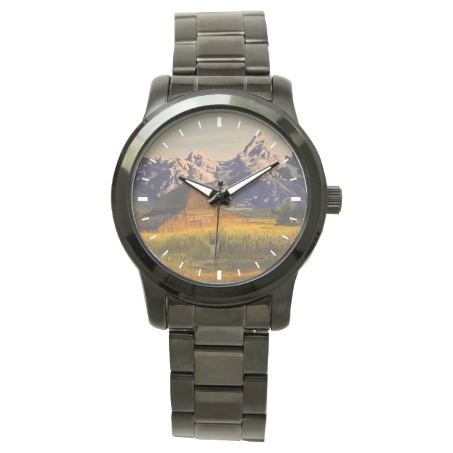 Barn at the Grand Teton, by Gary Poling Watch (Front)