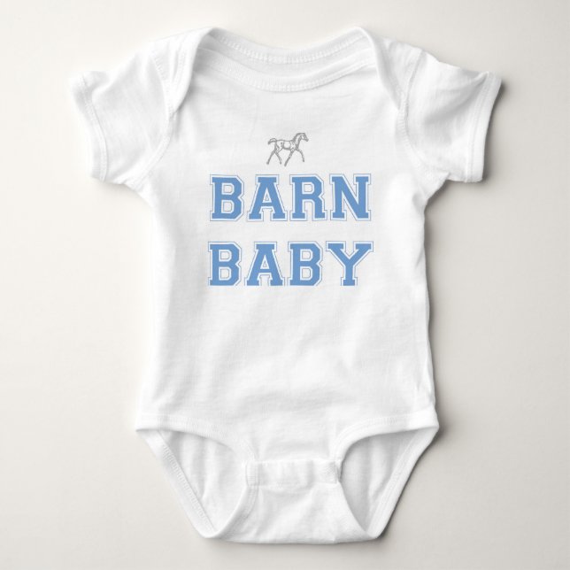 Barn Baby Infant One-piece Bodysuit (Front)