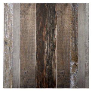Barn Board Reclaimed Wood Rustic Wood Ceramic Tile