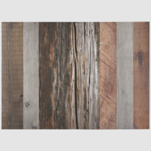 Barn Board Rustic Wood Tissue Paper
