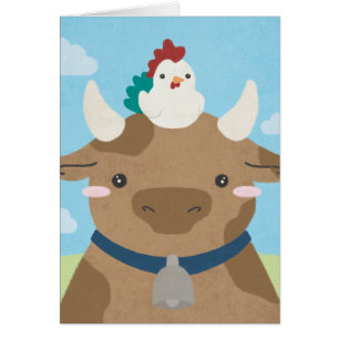 Barn Buddies - Cow & Chick