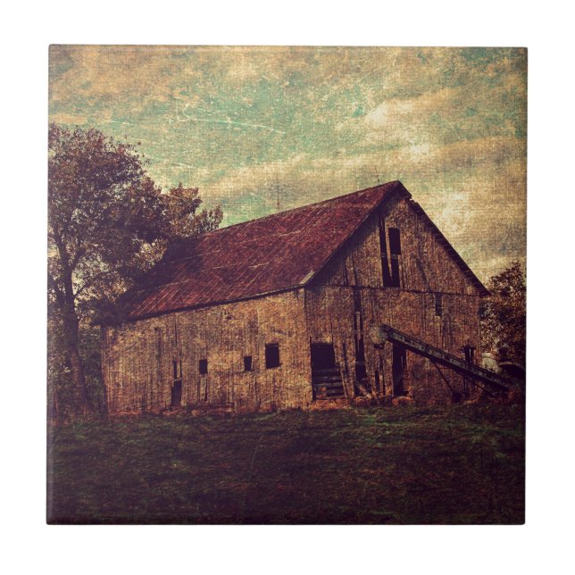 Barn Ceramic Tile (Front)