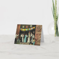 Barn Dance Thank You, Vintage, Retro