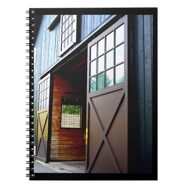 Barn Door Perspective Notebook (Front)