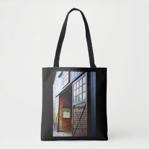 Barn Door Perspective, Revelation 3:8 Tote Bag