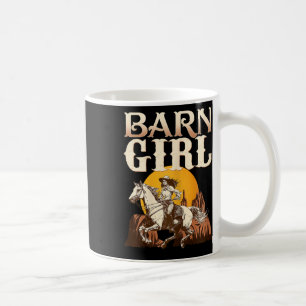 Barn Girl I Equestrian Pony Horse Fan Coffee Mug