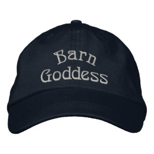 Barn Goddess Cute Horse Embroidered Hat
