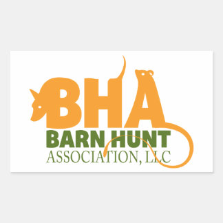 Barn Hunt Association LLC Logo Gear Rectangular Sticker