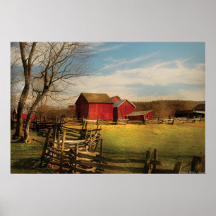 Barn - I bought the farm Poster