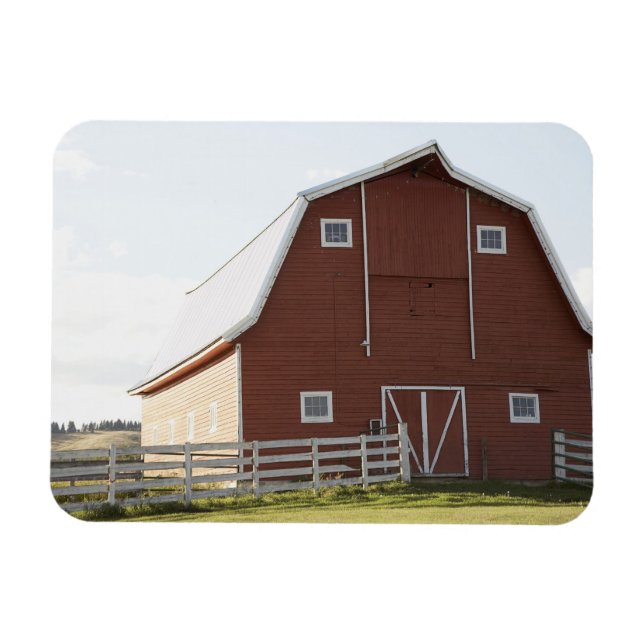 Barn in rural landscape magnet (Horizontal)