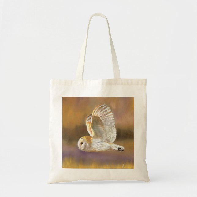 Barn Owl. A Time to Fly.  Tote Bag (Front)