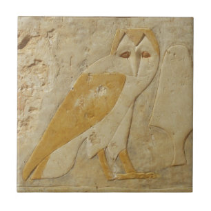 Barn OWL Ancient Egyptian Tile