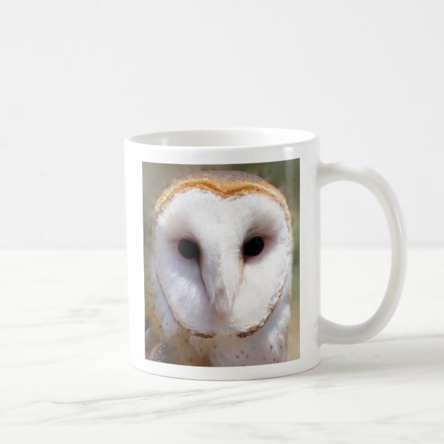 Barn Owl Coffee Mug (Right)