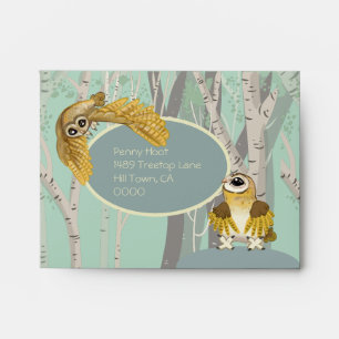 Barn Owl Envelope