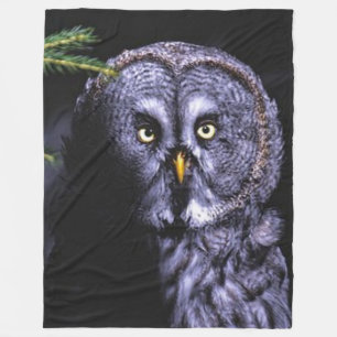 BARN OWL FLEECE BLANKET