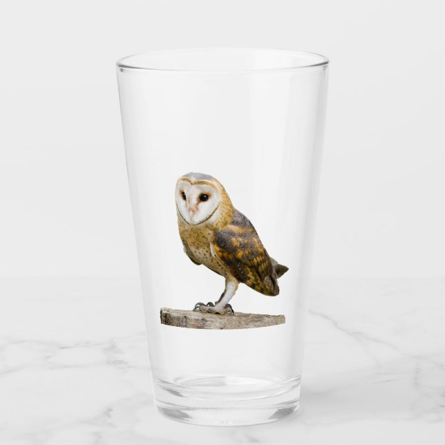 Barn Owl Glass (Front)