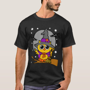 Barn Owl Halloween Women Men Boys Girls T-Shirt
