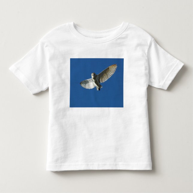 Barn Owl in Daytime Flight Toddler T-Shirt (Front)